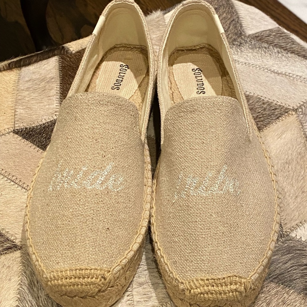 Brand New Soludos Platform Espadrille